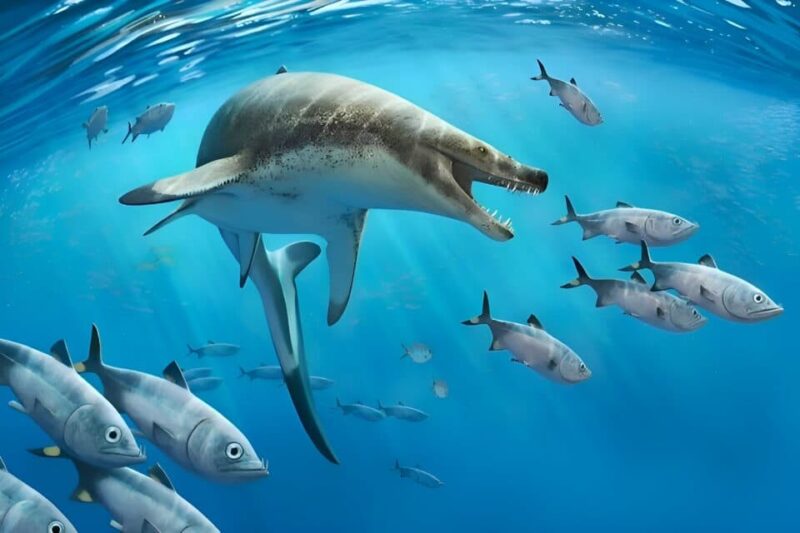 An artist’s impression of Khinjaria acuta