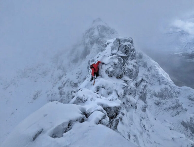 Day 64 (23/2/24) - Aonach Eagach Munros.