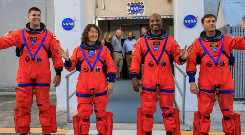 The crew for NASA's Artemis II mission, expected to launch in September 2025.