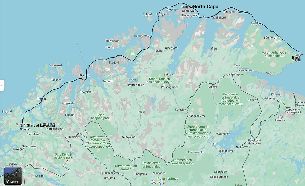 map of northern Europe