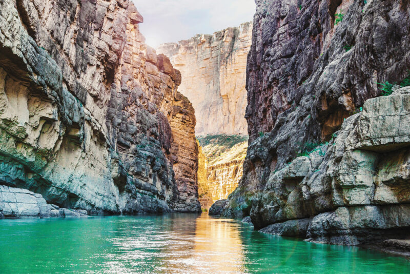 The Rio Grande River in Big Bend National Park.