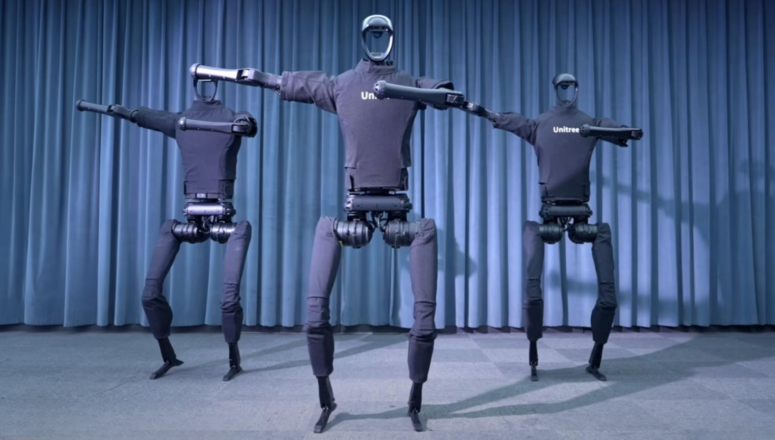robots dancing
