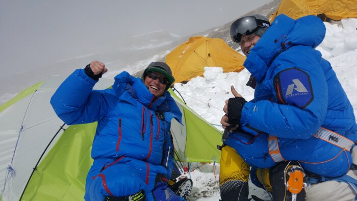 Everest North side, high camp. 