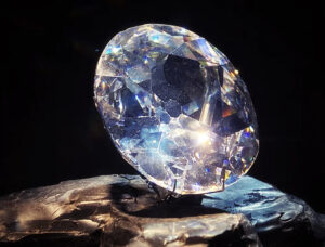 an enormous diamond