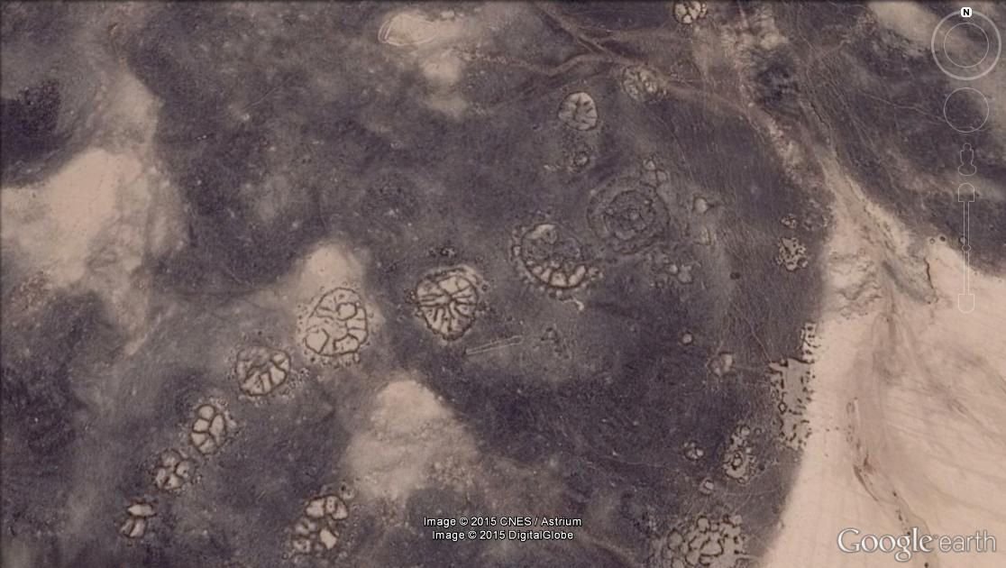 formations in the desert