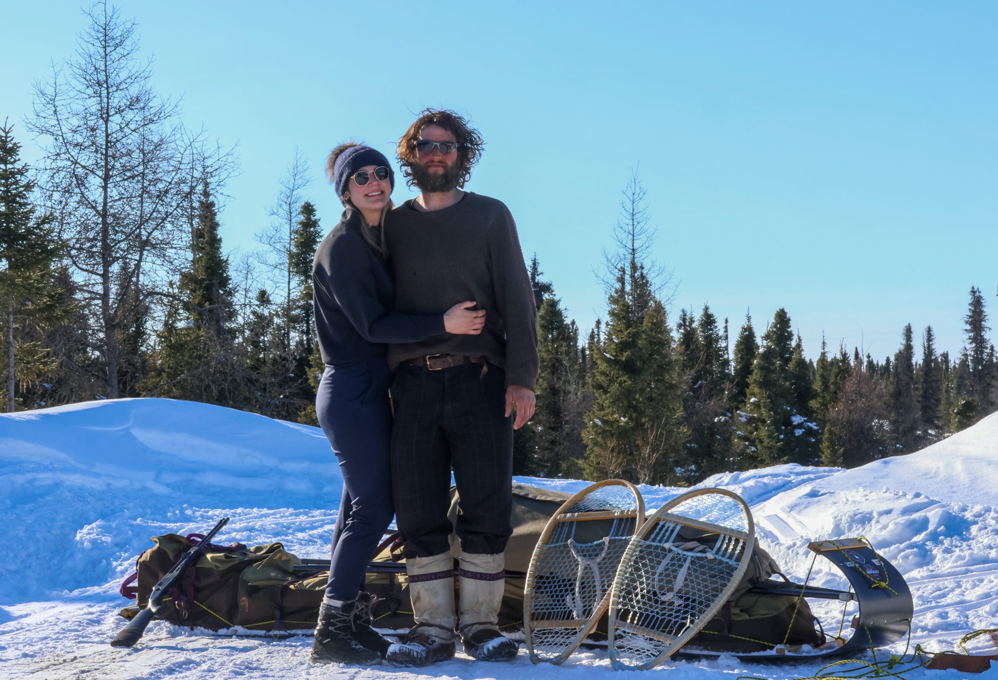 Justin Barbour and his wife, Heather.