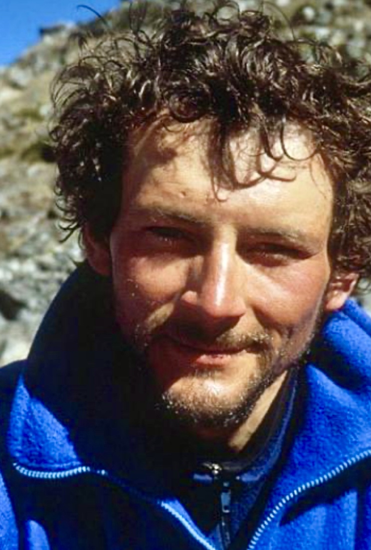 Vanja Furlan during the Ama Dablam expedition.