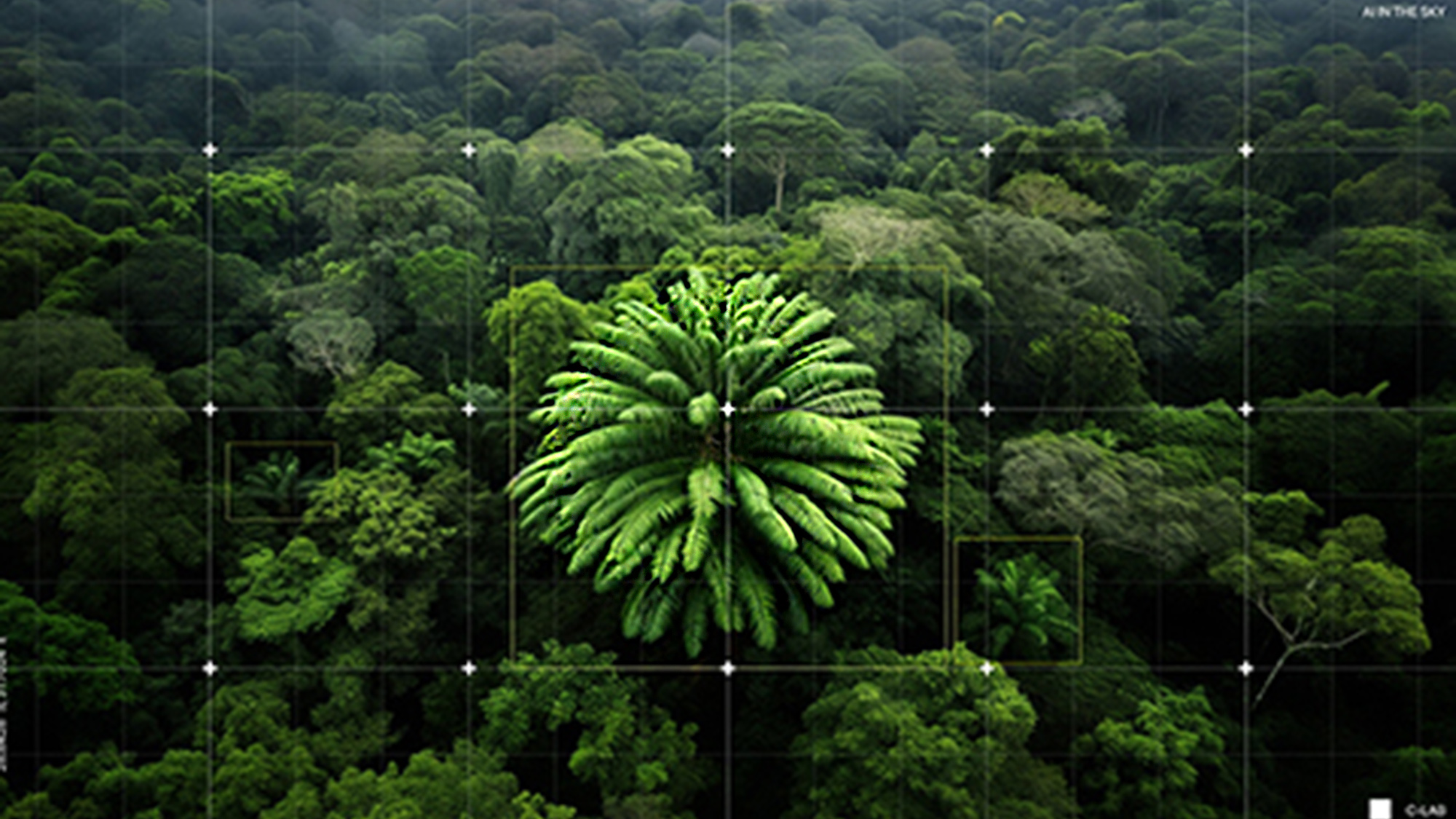 a dense forest
