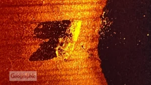 sonar image of Ernest Shackleton's last ship