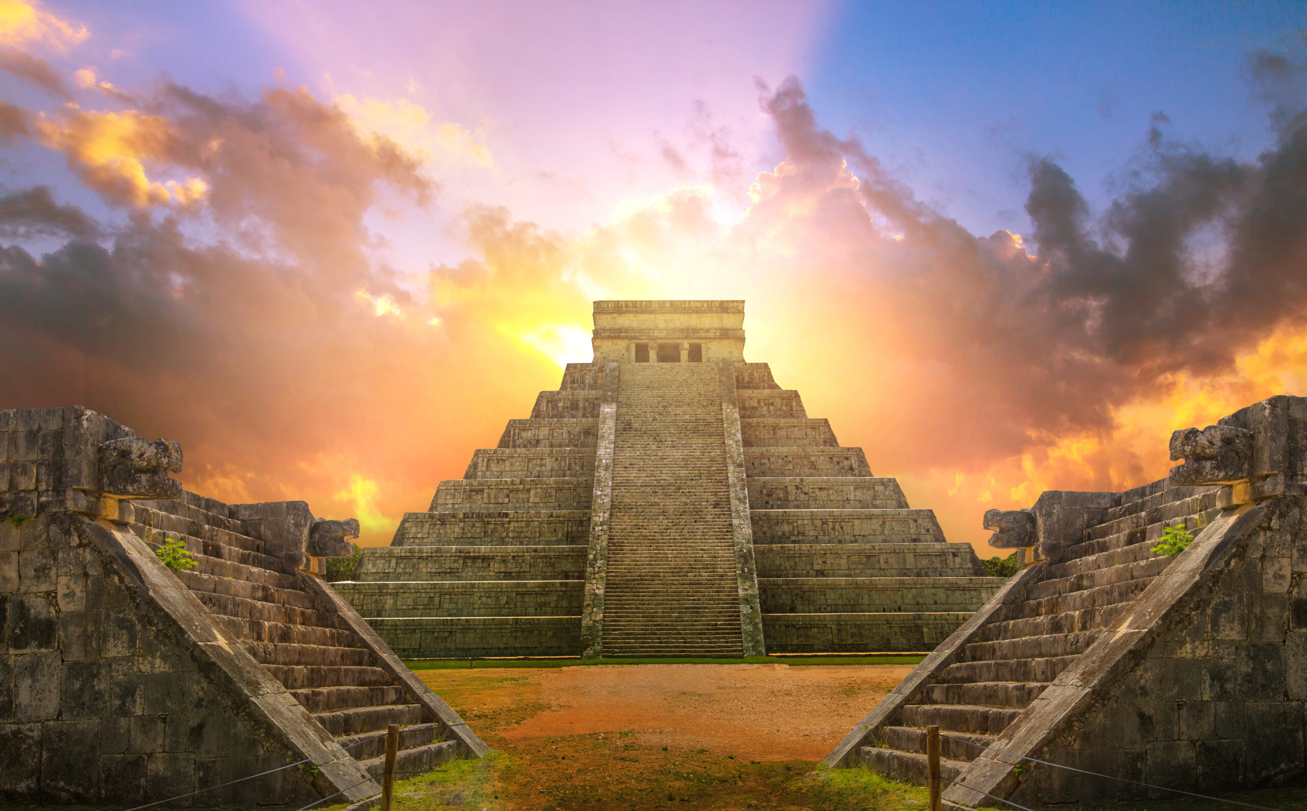 Aztec ruins.