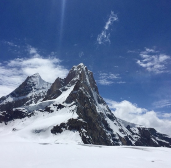 Chiling II (right) viewed from the west.