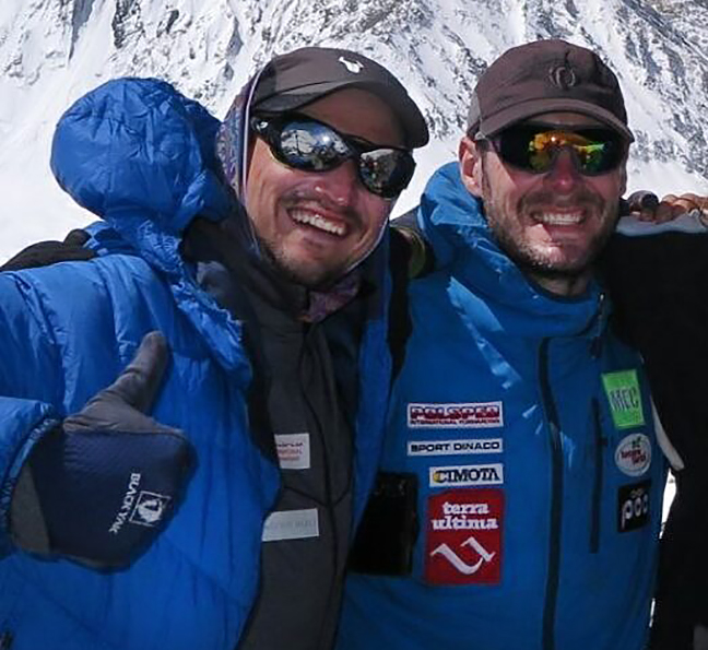 portrait of Adam Bielecki and Louis Rousseau.