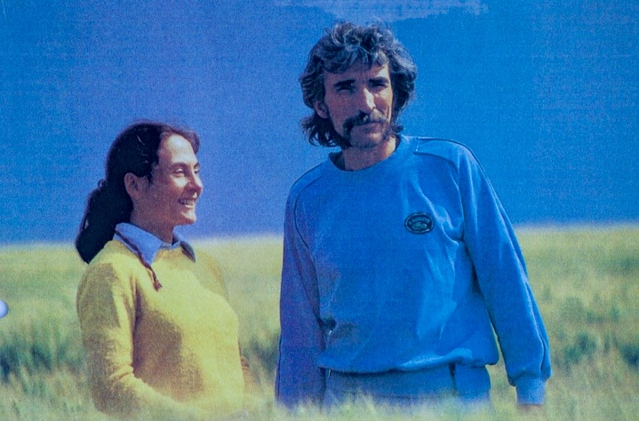 Liliane and Maurice Barrard. 