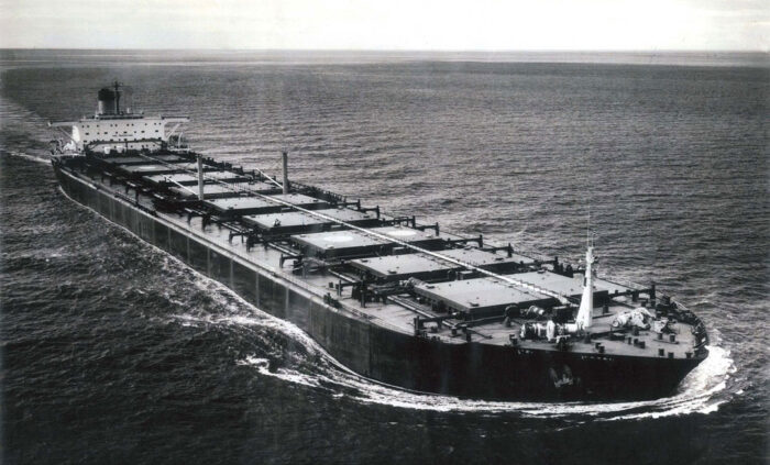 The MV Derbyshire ship