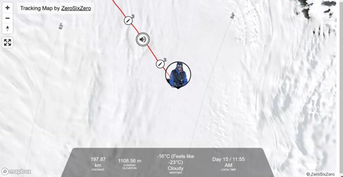 a tracking map