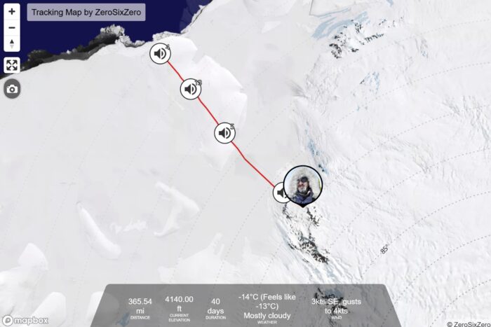 a tracking map