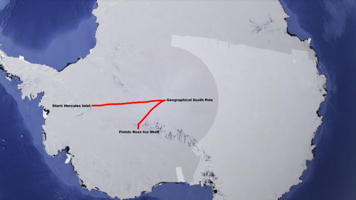 a map of antarctica