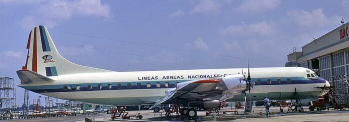 an airplane