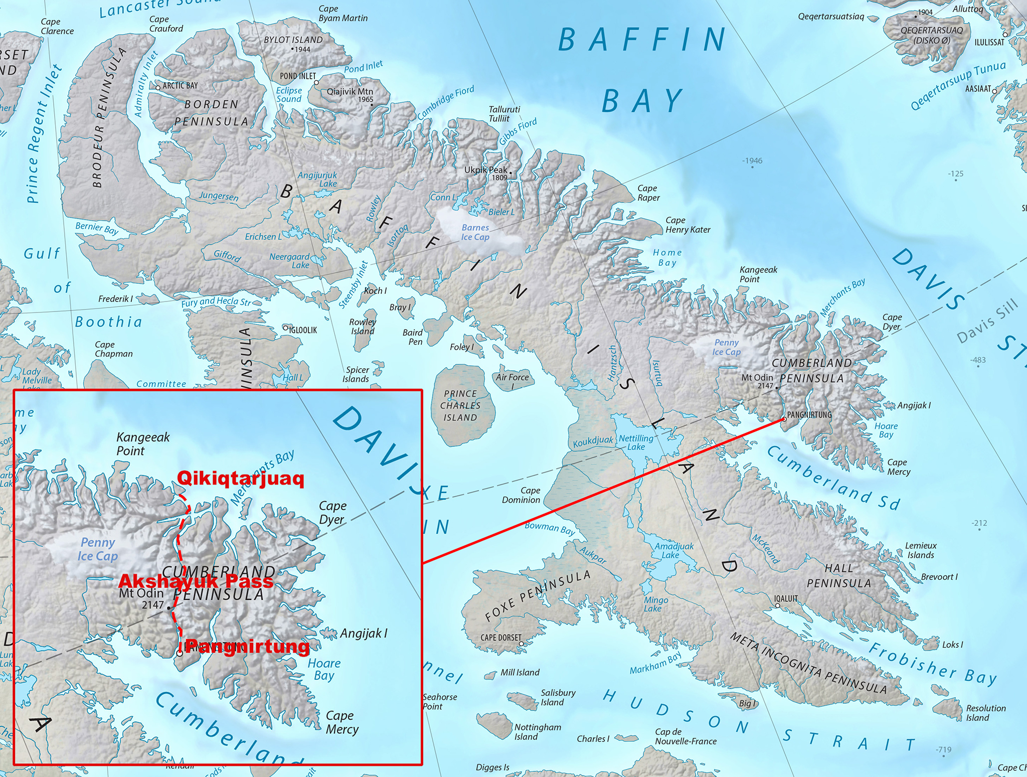 route map