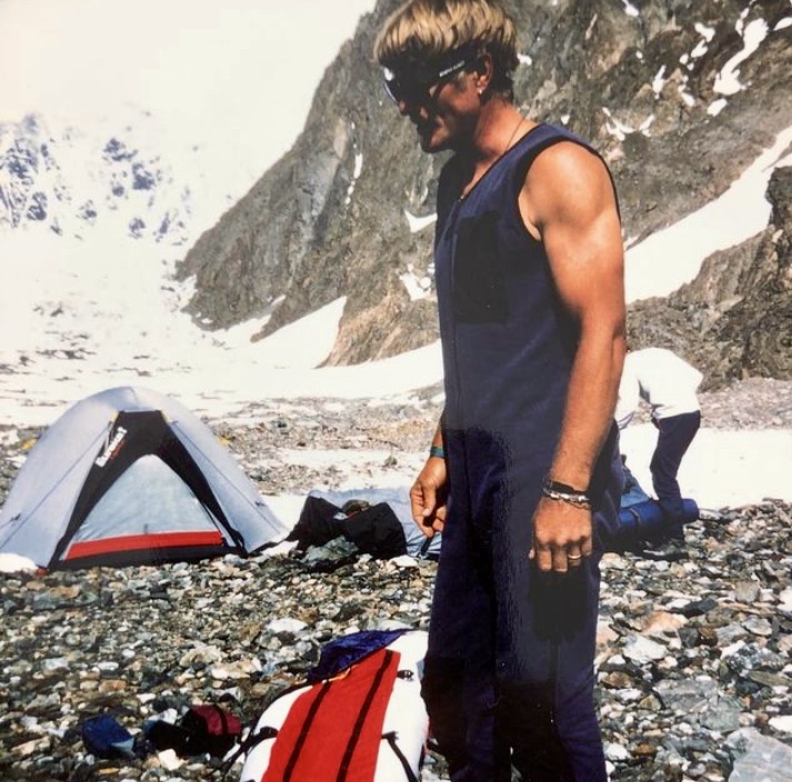 Scott Fischer at K2 Base Camp.