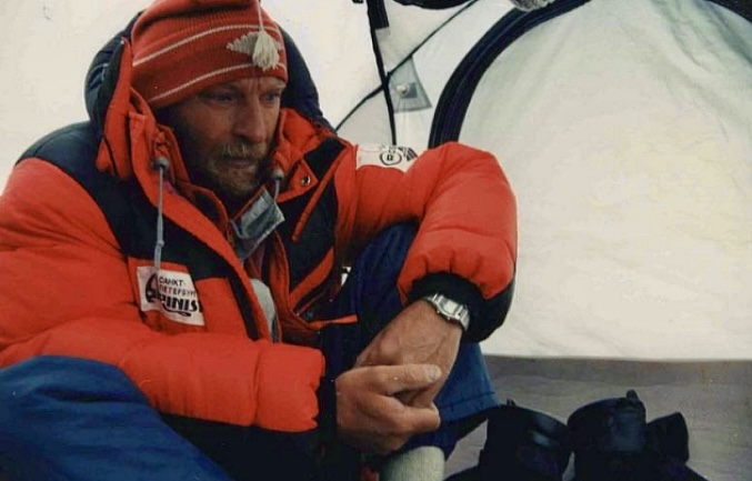 Vladimir Balyberdin at 8,000m on K2.