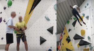 climbing gym accident