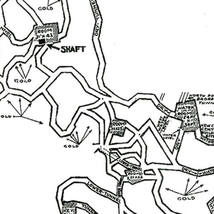 map of lizard underground city below LA