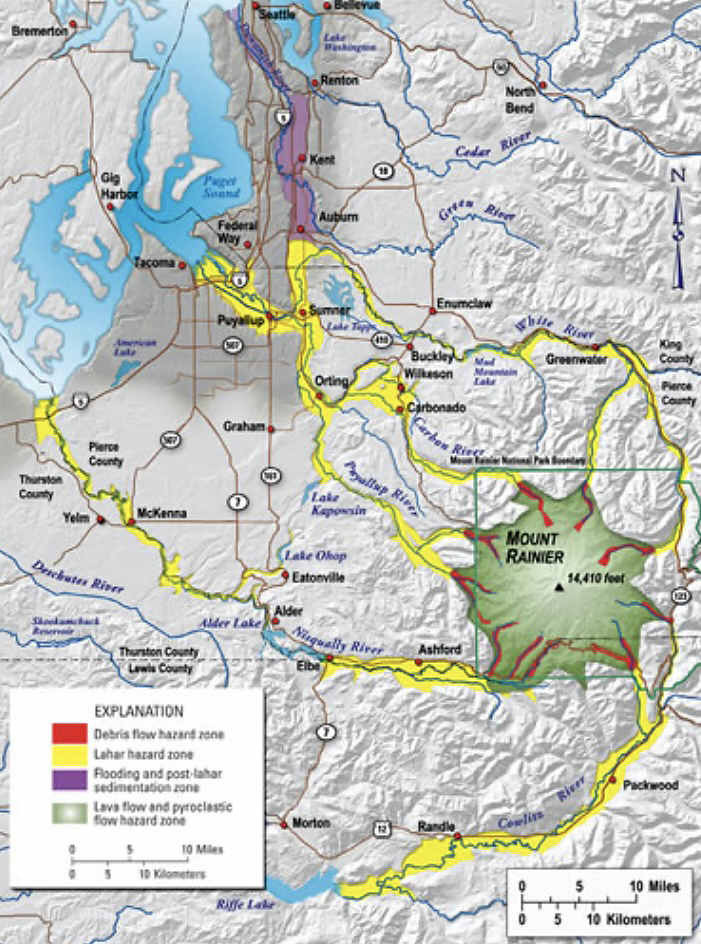 map of Rainier area