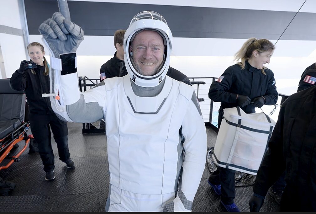 two astronauts