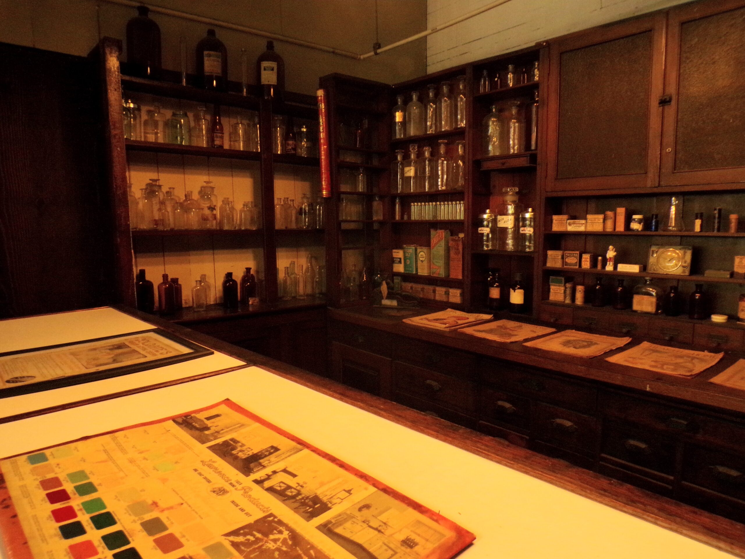 An old pharmacy.