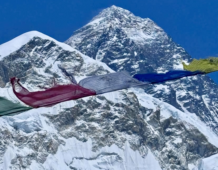 A photo from Everest Base Camp. 
