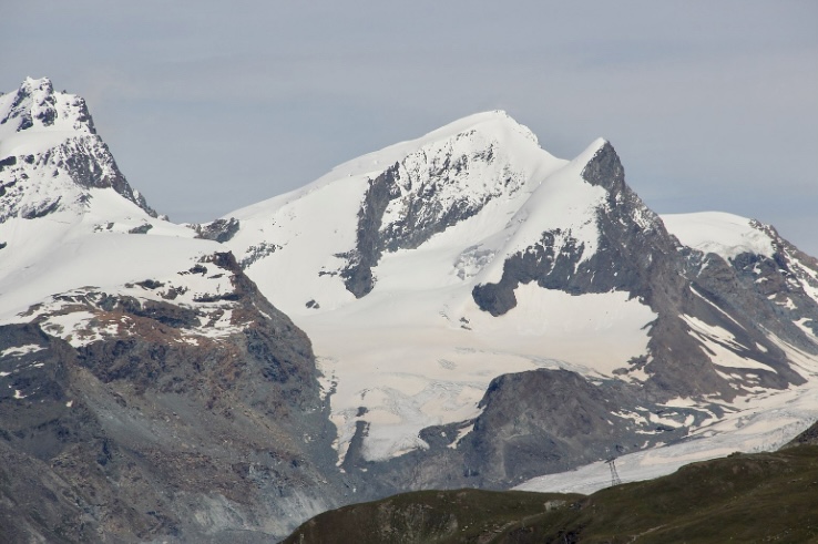 Rimpfischhorn, Strahlhorn and Adlerhorn.