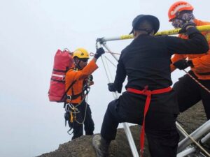 rescue workers