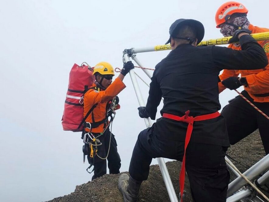 rescue workers