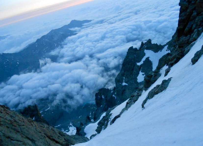 The Perotti Canal on Monviso.