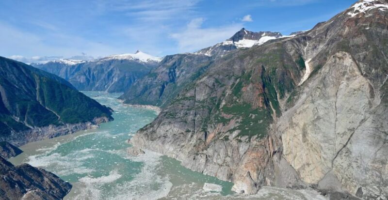 The Tracy Arm fjord.