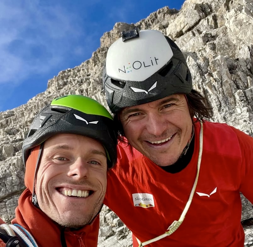 Davide Prandini (left) and Simon Gietl.