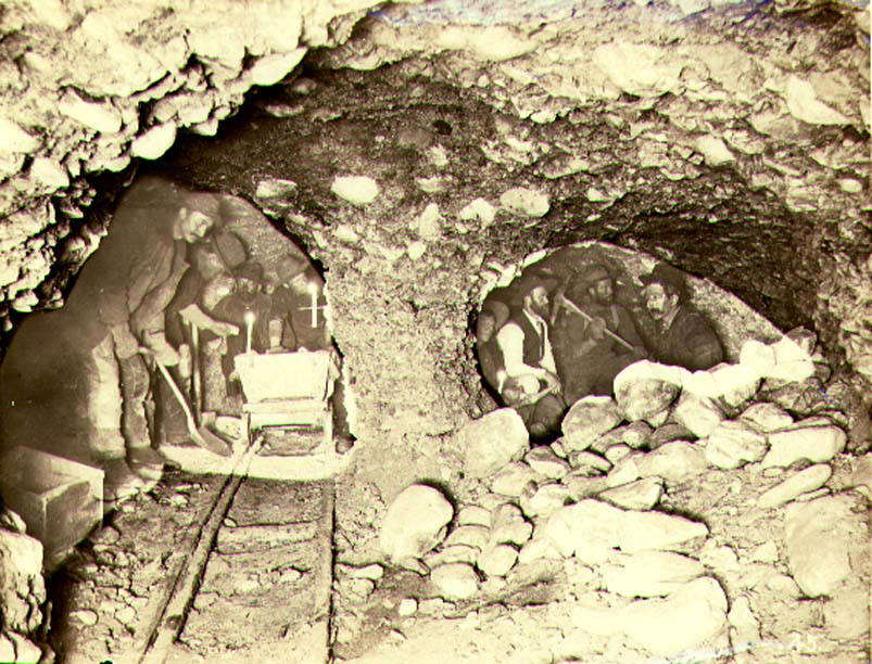 Miners underground
