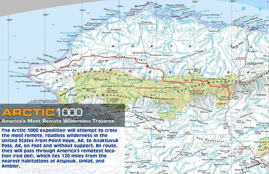 map of Dial's route