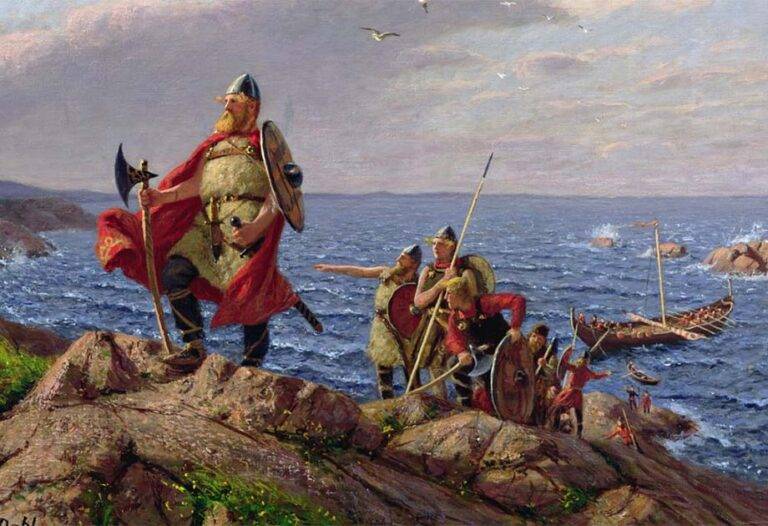 Hengist and Horsa arrive in Britain