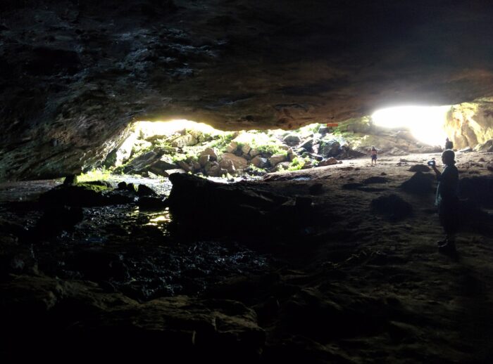 Inside Kitum Cave