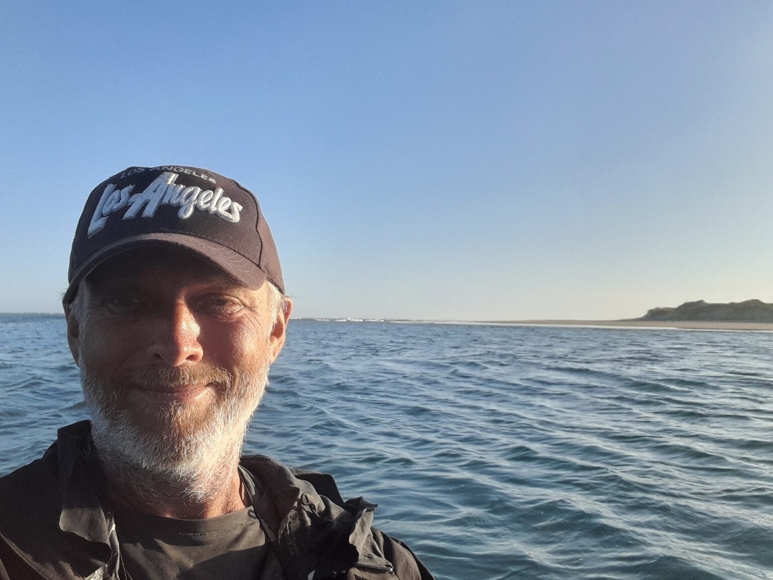 Davison at Murray Mouth.