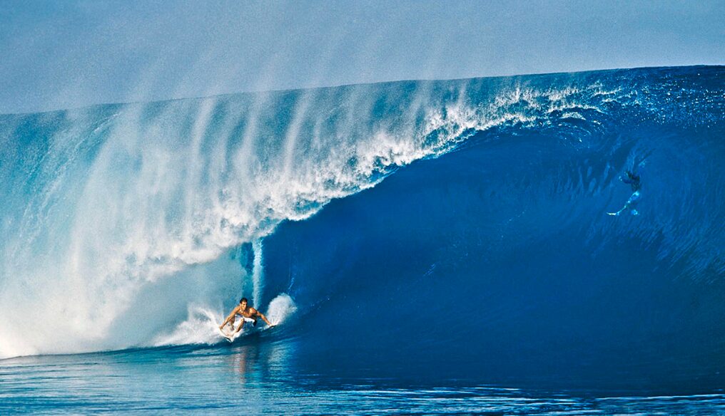 Tom Servais photo of surfer Andy Irons