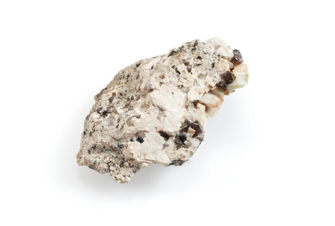 a rock