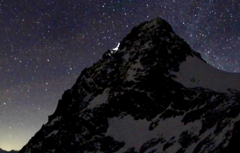 The Studlgrat route on Grossglockner. 