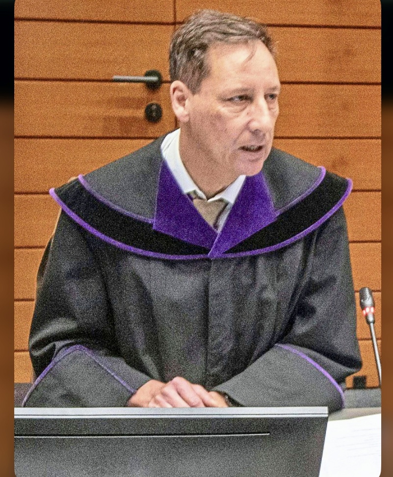 Judge Norbert Hofer during the trial. 