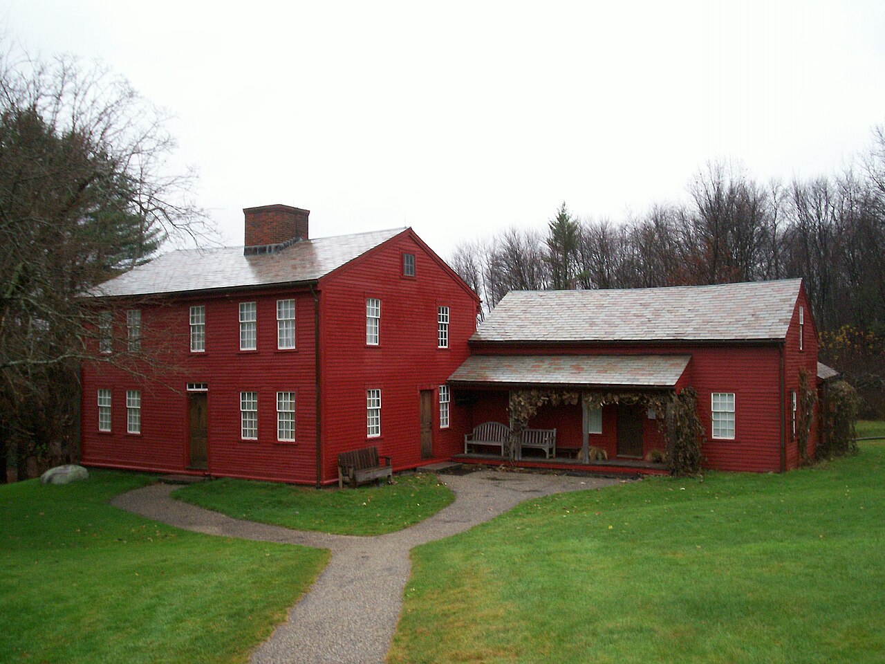 A farmhouse