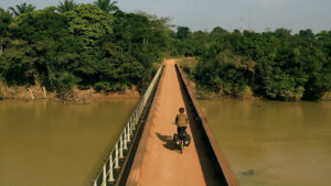 biking in africa