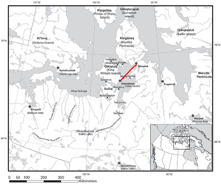 arctic map