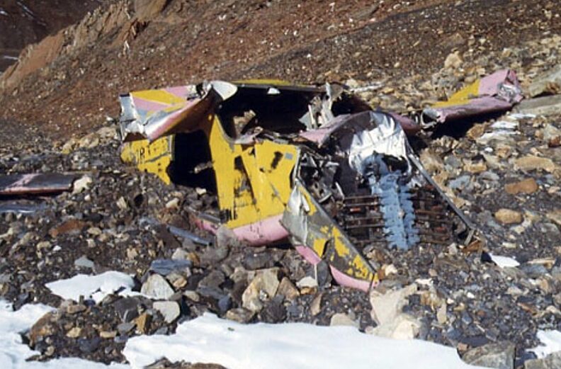broken aircraft